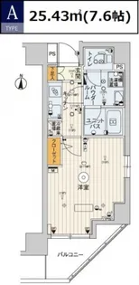 スカイコートパレス両国【7階】の間取り