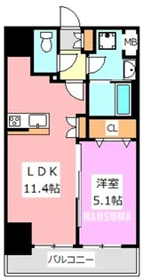 RIDGE王子神谷【11階】の間取り
