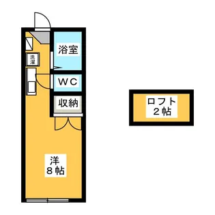 COSMOS【2階】の間取り