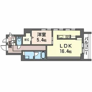 グランドセレニティ三郷中央【1階】の間取り