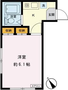 コンフォーリア【1階】の間取り