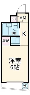 所沢興亜パレス6【2階】の間取り