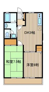 コンパスポイント【1階】の間取り