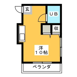グリーンハイム高橋【2階】の間取り