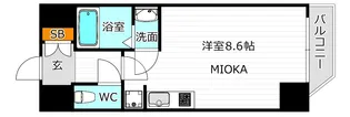 リフレス天王寺国分町【13階】の間取り