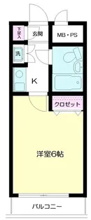 日神パレス杉田B棟【3階】の間取り