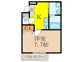 フジパレス南正雀II番館【3階】の間取り
