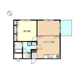 シャルマン下松【3階】の間取り