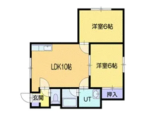 アルバ高島【2階】の間取り