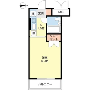 ダイヤグリーンヒル【3階】の間取り