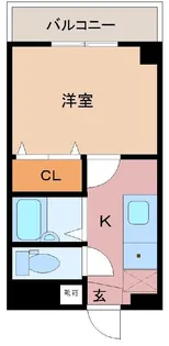 プレイズリバー【2階】の間取り