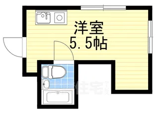 ラパンジール天王寺【2階】の間取り