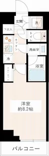 MAXIV北千住【4階】の間取り