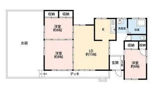 DCハウス御宿【1階】の間取り