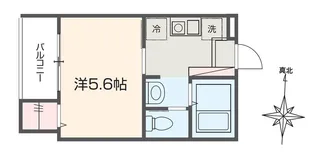 MELDIA清澄白河【1階】の間取り