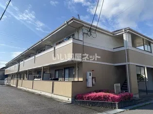 滋賀県愛知郡愛荘町愛知川【アパート】の外観