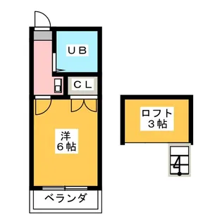 シーズンコート有松【1階】の間取り