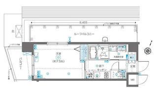 ZOOM飯田橋【5階】の間取り