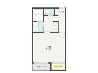 Chaleur Maison【1階】の間取り
