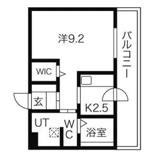 アルタイル 1st【2階】の間取り