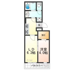 RSA【3階】の間取り