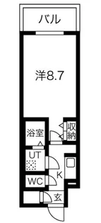 ファステート葵桜通リブレ【2階】の間取り
