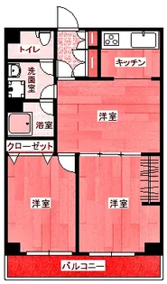 洋光台ハイツ【5階】の間取り
