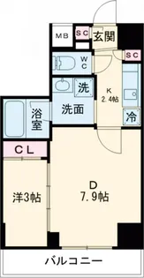 プラート宮坂【2階】の間取り