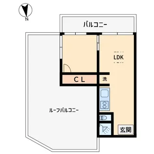 ホワイトコート井荻【5階】の間取り