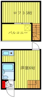 カーサT【2階】の間取り