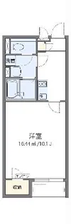 クレイノパーシモンIII【2階】の間取り