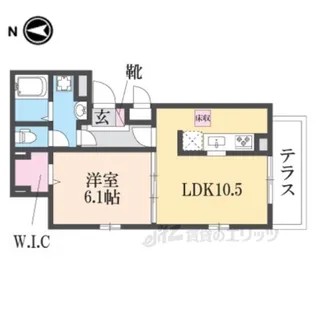 シャイン【2階】の間取り