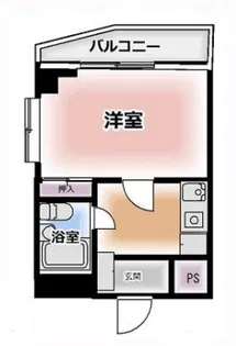 ベルヴェ府中【2階】の間取り