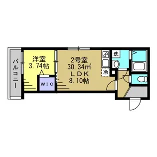 Ajour新松戸03【3階】の間取り