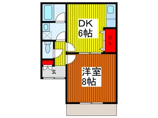 ふじコ-ポ【1階】の間取り