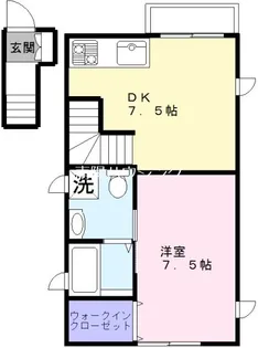 クローバートゥリーハウス【2階】の間取り