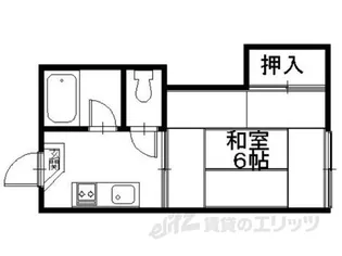 コスモハイツ【1階】の間取り