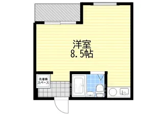 アルコーブ王子公園【4階】の間取り
