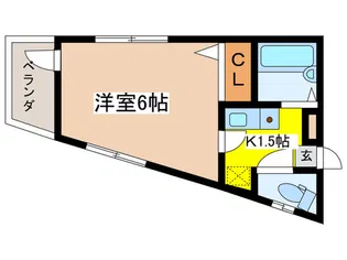 コート狛江【3階】の間取り