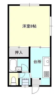 フレアヒル【1階】の間取り