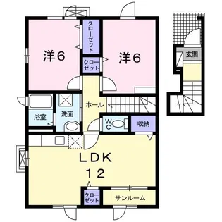SERENE(セリーン)2【2階】の間取り