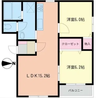ステップソシア(Step Socia)【1階】の間取り