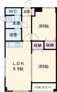 YIIハイツ【3階】の間取り