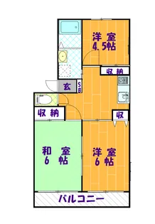 ヴェルチェUIA【3階】の間取り