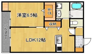 +Blanc【3階】の間取り