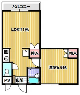 N1ビル【3階】の間取り