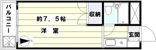 レジェロ牛込【1階】の間取り