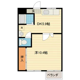 チェリオ【1階】の間取り