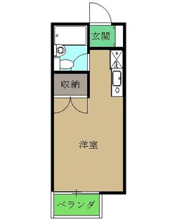 アドバンス【1階】の間取り