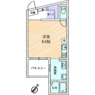 シーンプラス小田急相模原EAST【3階】の間取り